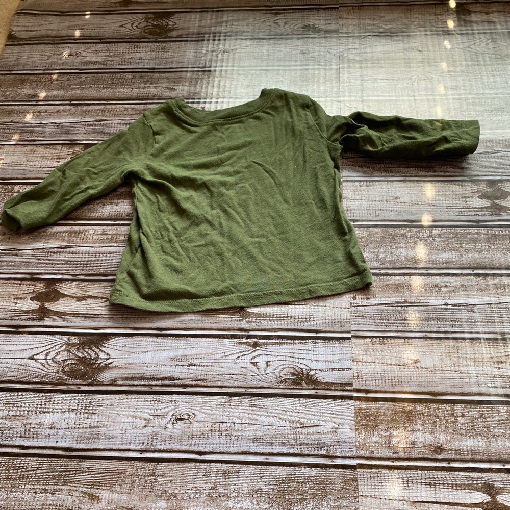 Toddlers Long Sleeves Hunter Green
